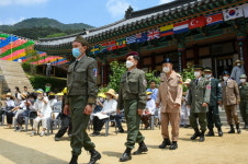 합천 해인사서 한국전쟁 70주년 수륙대재 거행