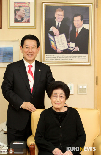 김영록 전남도지사, 이희호 여사 1주기 추모