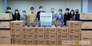 대덕산단관리공단, 대덕구노인종합복지관에 후원물품 전달