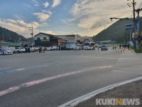 코로나19에 통제되고 있는 통리5일장터