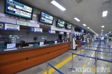 태풍 바비 영향, 항로 통제된 서해 섬지역