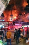 청량리 청과물시장 대형 화재