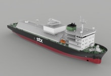 STX조선해양, 7500㎥급 LNG 벙커링선박 개발…중형선박설계사업단과 공동