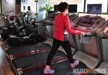 영업 재개한 헬스장