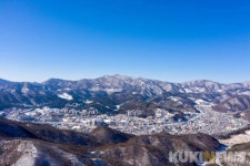 하늘아래 1번지 태백의 맑은 하늘