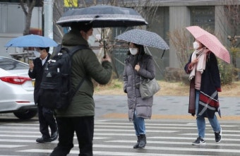 [오늘 날씨] 토요일 전국에 봄비…낮 최고기온 15도