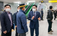 [우리동네 쿡보기] 이정훈 강동구청장, 지하철 5호선 강일역 현장 점검