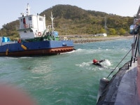 [통영해경] 통영 연도 인근 해상 좌주 직전 레저보트 구조