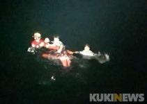 동해해경, 야간 대진항 방파제서 추락한 30대 긴급구조