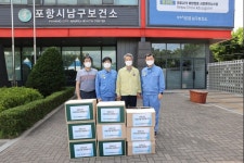 포항제철소, 포항 남·북구보건소 응원 나서