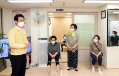 황범순 의정부시 부시장, 경로당 현장점검 나서