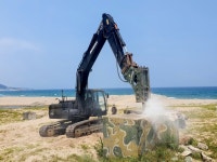 포항 화진훈련장 구조물 12개동 철거