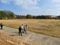 완주군의회 김재천 의장, 둔산공원 탄성트랙 조성 간담회