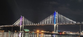 마창대교 새단장…경관조명등 교체⋅고객쉼터 설치 [경남소식]