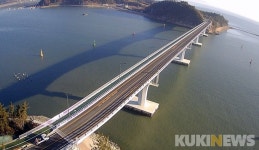 장흥 ‘정남진대교’ 임시개통…30분 거리가 3분으로