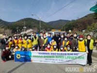 농협평창군지부, 강원농협 릴레이 나무심기 행사