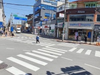 함양읍 동문사거리, ‘대각선 횡단보도’ 설치·운영 [함양소식]