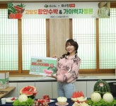 함안군, ‘함안수박·멜론 라이브커머스’ 진행