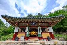 강원도 문화재자료 제32호 정암사 적멸보궁 해체·보수공사 완료