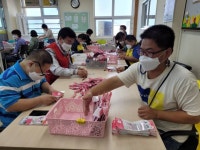 사천시 지방선거 당선인...사천시장애인보호작업장 봉사활동 전개