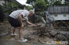 도로통제·산사태·마을고립  ‘폭우 3중고’