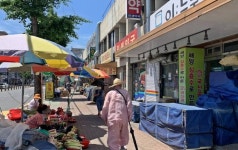 노점상 난립 경주 중앙시장 보행로 확 달라진다