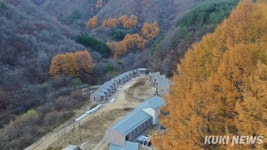 인제군 갯골 자연휴양림 준공 눈앞… 공정율 95%