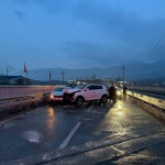 남해고속도로 진례JC 14중 추돌 등…경남 도로결빙 사고 69건