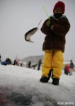 산천어 얼음낚시 장소와 시간대를 노려라