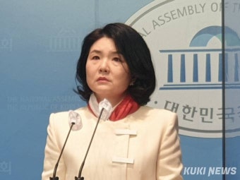 최고위원 출마 류여해 ‘울먹’…“국민의힘 사랑받게 기회 달라” [쿡 정치포토]