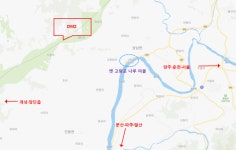 1947년 미 군정기 임진강변 고랑포보통국교 졸업식 구경