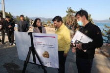 이상근 고성군수, 주민소통간담회 건의 사업 현장 점검 [고성소식]