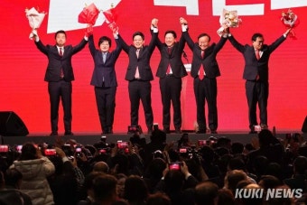 윤심 싹쓸이 국민의힘 전당대회…반윤 후보들 전원 탈락