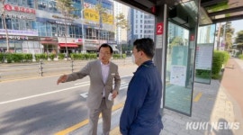 이현재 하남시장, 위례신도시 출근길 현장점검