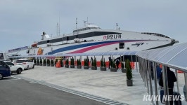 ‘진도-제주’ 뱃길 1년, 누적 탑승객 20만 돌파