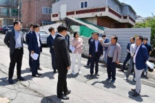 김해시의회 도시건설위원회, 김해 삼방지구 재건축사업 현장 점검