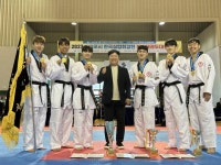 전주시청 태권도부, 한국실업최강전 5인조 단체전 1위
