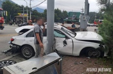 춘천 만천사거리서 4중 추돌… 11명 중경상
