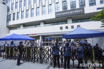 광복회, 홍범도 장군 흉상 철거 반대 서명전 [쿠키포토]