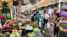 의령 농관원, 전통시장 올바른 원산지 표시 캠페인 전개