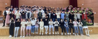 [천안흥타령춤] 초등학교 찾아간 해외무용단...“삼바춤 너무 멋져요”