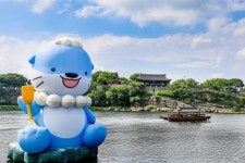 진주 관광캐릭터 하모, 서울에 떴다