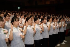 대구보건대학교 간호학과, 나이팅게일 선서식 개최