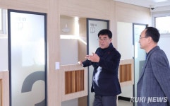 [포토]관내 현안사업장 점검하는 박상수 삼척시장