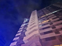 부산 동래구 수안동 아파트 화재...인명 피해는 없어