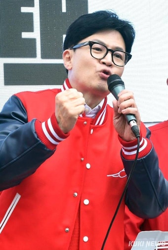 지원 유세 나선 한동훈 위원장