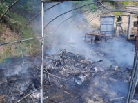 안동시 와룡면 창고와 비닐하우스서 화재 잇따라