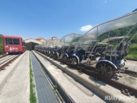 하이원추추파크 레일바이크 안전문제로 중단...수리비 감당 못해