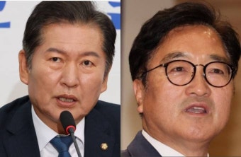 정청래 “당원 주인인 정당, 갈 길 멀다” …우원식 “갈라치기”