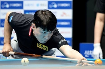 3쿠션 강호 ‘헐크’ 강동궁, 시즌 첫 우승 정조준 [PBA]